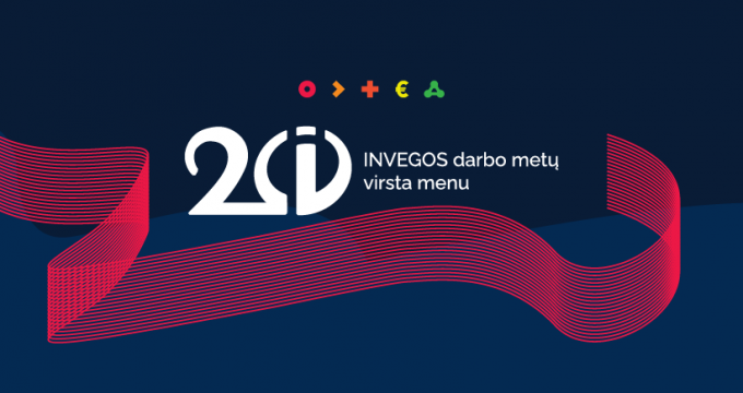 INVEGA 20-ies metų veiklą sieks atspindėti šiuolaikinio meno kūriniu