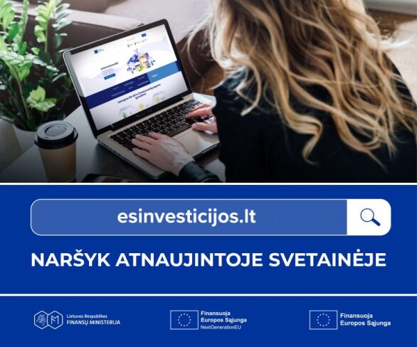 Startuoja nauja investicijų žinių platforma – ESinvesticijos.lt